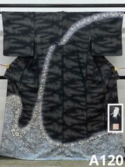 加賀友禅 太田征夫 落款入 訪問着 仮絵羽 未仕立て品 正絹 Y012 | Mercari