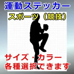 野球 ピッチャー Ver.6 人物ステッカー スポーツ シルエット 切り抜きステッカー カッティングソウル