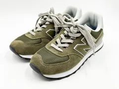 New Balance ML574EGO オリーブ系 23.5cm 展示未使用