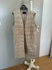 軽量ダウン ベスト ロング丈 ベスト