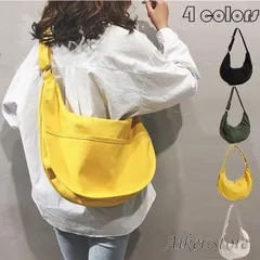 ショルダー バッグ レディース 韓国 ズックバッグ かばん シンプル 無地 肩掛け 旅行 可愛い ファッション 2way 鞄 人気 新作 4色