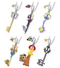 【中古】食玩 トレーディングフィギュア 全6種セット 「キングダムハーツ キーブレードコレクション Vol.2」