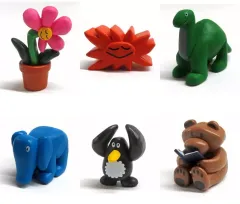 【中古】トレーディングフィギュア 全6種セット 「DAISUKE KONDO アートコレクション マスコットフィギュア」