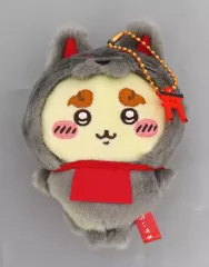 【中古】キーホルダー シーサー 伏見稲荷なマスコット 「ちいかわ なんか小さくてかわいいやつ」 ちいかわもぐもぐ本舗限定