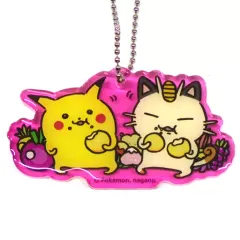 【中古】キーホルダー・マスコット(キャラクター) ピカチュウ＆ニャース 「ポケットモンスター 24じかんポケモンCHU アクリルチャームコレクション」 ポケモンセンター限定