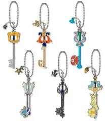 【中古】食玩 トレーディングフィギュア 全6種セット 「キングダムハーツ キーブレードコレクション」