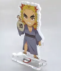 【中古】アクリルスタンド・アクリルパネル 煉獄槇寿郎(酒) 「鬼滅の刃 無限列車編・遊郭編 キャラクター絵巻カフェ in ufotable Cafe×マチ★アソビCAFE 描き下ろしみにきゃら繋がるランダムアクリルスタンド(無限列車編 第二弾)」