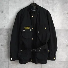 バブアー インターナショナル  オイルドジャケット ブラック  メンズ