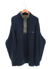 ラルフローレン RalphLauren 90s ハーフジップスウェット 90's スナップボタン ブラック 2XB スウェット ブラック 103MT-3566