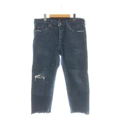 チマラ　chimala ダメージ　デニムパンツ 新品タグ付　ジーンズ Re-STANDARD Lady's Chimala 12oz W WIDTH DENIM WAIST ADJUST DENIM PANTS