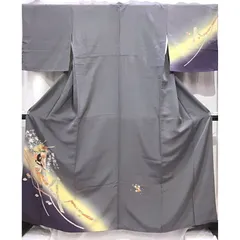 着物・附下・グレー系地・No.200701-1761・梱包サイズ80