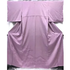 着物・色無地・一つ紋・紫系地・No.200701-1776・梱包サイズ80