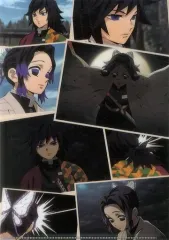 【中古】クリアファイル 胡蝶しのぶ＆冨岡義勇 A4オリジナルクリアファイル 「鬼滅の刃」 TSUTAYA限定