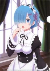 【中古】クリアファイル レム A4クリアファイル 「Re：ゼロから始める異世界生活 Memory Snow」 第4週目入場者プレゼント