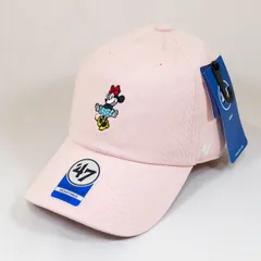 【フォーティーセブン正規品】キャップ 帽子 47 フォーティーセブン 子供用 KIDS Kid's '47 キッズ クリーンナップ Disney ディズニー ミニーマウス ピンク(商品番号：14865113)