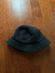 キジマタカユキ ウール アンゴラ バケットハット 帽子 ブラック 3サイズ