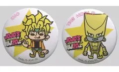 【中古】バッジ・ピンズ(キャラクター) DIO/ザ・ワールド 缶バッジセット(2個組) 「ジョジョの奇妙な冒険 第三部 スターダストクルセイダース」 ウルトラジャンプ 2015年7月特大号特別付録
