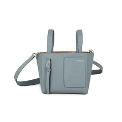 Valextra ヴァレクストラ バケットバッグ マイクロ ショルダー 鞄 ヨーロッパ正規品 WBSF0090028LOCTFBG 新品 ナイアガラブルー 送料込みのサムネイル