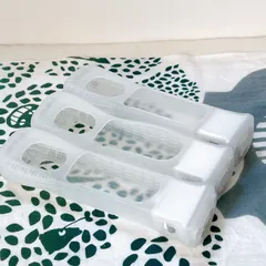 ✨Wii Motion Plus 拡張ユニット 3個セット 純正 White シロ モーションプラス シリコンカバー付 ヌンチャク コントローラー 任天堂 Wii U WiiU 互換