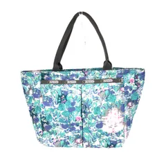 LeSportsac レスポートサック トートバッグ  不思議の国のアリス柄/ナイロン    ブルー レディース / 240001178168