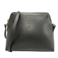 FURLA(フルラ) ショルダーバッグ - 黒 ミニバッグ レザー