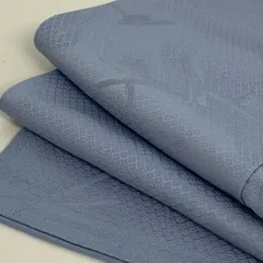 色無地 上品な地模様 裄65.5 一つ紋 正絹 着物 MK-2228