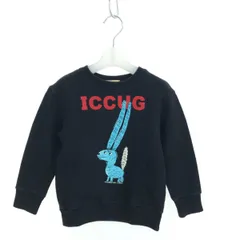 GUCCI グッチ スウェット/トレーナー サイズ:110 フレイヤハルタス/ロゴプリント 627964・XJDLA   ブラック キッズ / 240001173036のサムネイル