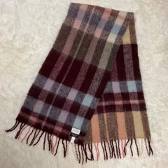 美品✨HOLZWEILER ホルツワイラー　カラフル　チェック　マフラー