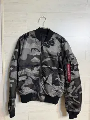 アルファインダストリーズ カモ MA-1 アウタ- (ジョングク着用)