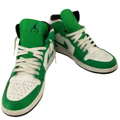 ジョーダンブランド JORDAN BRAND Air Jordan 1 Mid Lucky Green メンズ JPN：26.5 