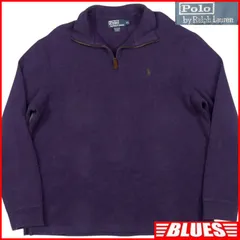 POLO RALPH LAUREN ラルフローレン スウェット XL パープル 紫 ポニー刺繍 長袖シャツ メンズ 長袖 ニット セーター トレーナー XL スウェットサイズXL一覧←SEULB屋着古← TY4197