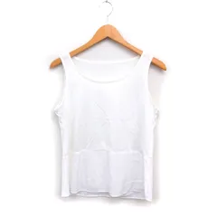 コルディア CORDIER ドッキング タンクトップ ノースリーブ 無地 40 ホワイト 白 /FT23