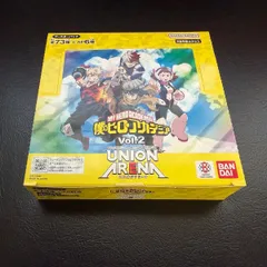バンダイ (BANDAI) UNION ARENA ブースターパック 僕のヒーローアカデミア Vol.2【EX06BT】(BOX)16パック入 ユニオンアリーナ 6boxセット
