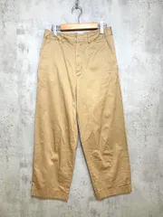 B:MING ｂｙ BEAMS ビーミングバイビームス 93-23-0105-803 定価9500円+税 ハイウエストチノ パンツ sizeM/ベージュ ■■メンズ