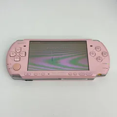【初期化済み】SONY PSP-3000 ソニー プレイステーションポータブル 本体・バッテリー ブロッサムピンク PSP3000  ゲーム機