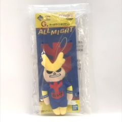 BANDAI SPIRITS 봉제인형 올마이트 네츠케 [이치반 쿠지 나의 히어로 아카데미아 - 행복 위에-] G상 미개봉품