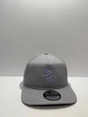 Newera シカゴホワイトソックス ワールドシリーズ2005 Golfer スナップバックキャップ パープルスモークカラー