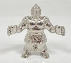 バンダイ ダイキャストキンケシ 4/キン肉マン ビッグ・ザ・武道(銀メッキver.)