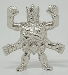 バンダイ ダイキャストキンケシ 7/キン肉マン アシュラマン(銀メッキver.)