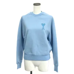 未使用品 AMI PARIS アミパリス  スウェット サイズ:XXS E22USW002.747 ブルー  レディース 　240001122565のサムネイル