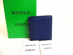 ボッテガヴェネタ BOTTEGA VENETA イントレチャート レザー 三つ折り 財布 コンパクト財布 メンズ レディース 【新品同様】