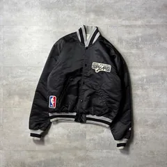 starter NBA San Antonio SPURS　スタジャン　ナイロン　中綿　L USA製　サンアントニオ・スパーズ
