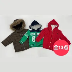 男の子 子供服 13点まとめ売り！！　90〜100cm 秋冬 アウター入り 長ズボン