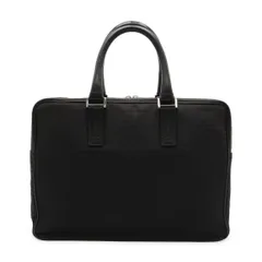 Christian Dior クリスチャン ディオール DIOR HOMME ディオール オム ロゴ ビジネスバッグ ブリーフケース キャンバス ブラック 黒 シルバー金具のサムネイル