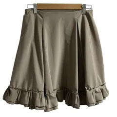 FOXEY NEW YORK(フォクシーニューヨーク) スカート サイズ40 M レディース - 31766 カーキ ひざ丈/フリル