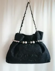 (正規品)ランバンコレクション ブラックパール ショルダーバッグ