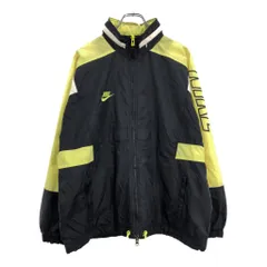 90年代 NIKE ナイキ ボルシア・ドルトムント ナイロンジャケット プロチーム サッカー スポーツ ブラック(メンズ M)中古 古着 U9194