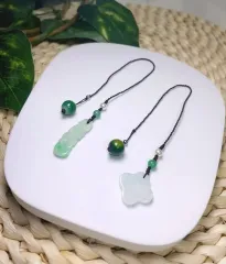 天然翡翠 シルバー スマートフォンホルダー キーホルダー バッグホルダー プレゼント 一粒天然石