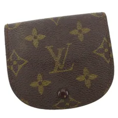 【最大30％OFF】ルイ・ヴィトン LOUIS VUITTON コインケース モノグラム ポルトモネグセ ブラウン ベージュ レディース 中古