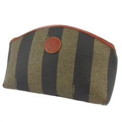 【最大30％OFF】フェンディ FENDI ポーチ ペカン ブラック ベージュ ブラウン レディース 中古